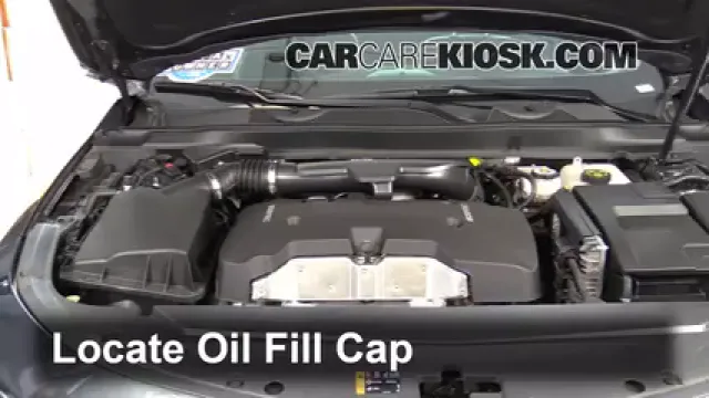 2015 Chevrolet Impala LT 2.5L 4 Cyl. Aceite Agregar aceite